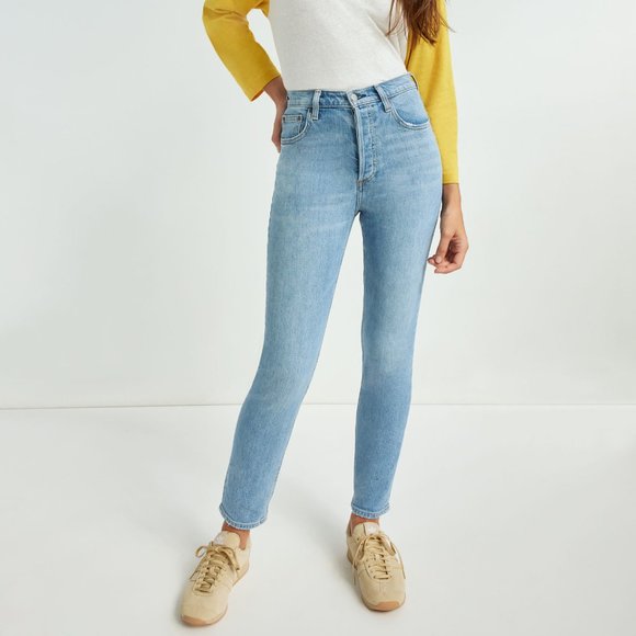 Aritzia Denim Forum Yoko High Rise Slim 28L - Picture 6 of 8